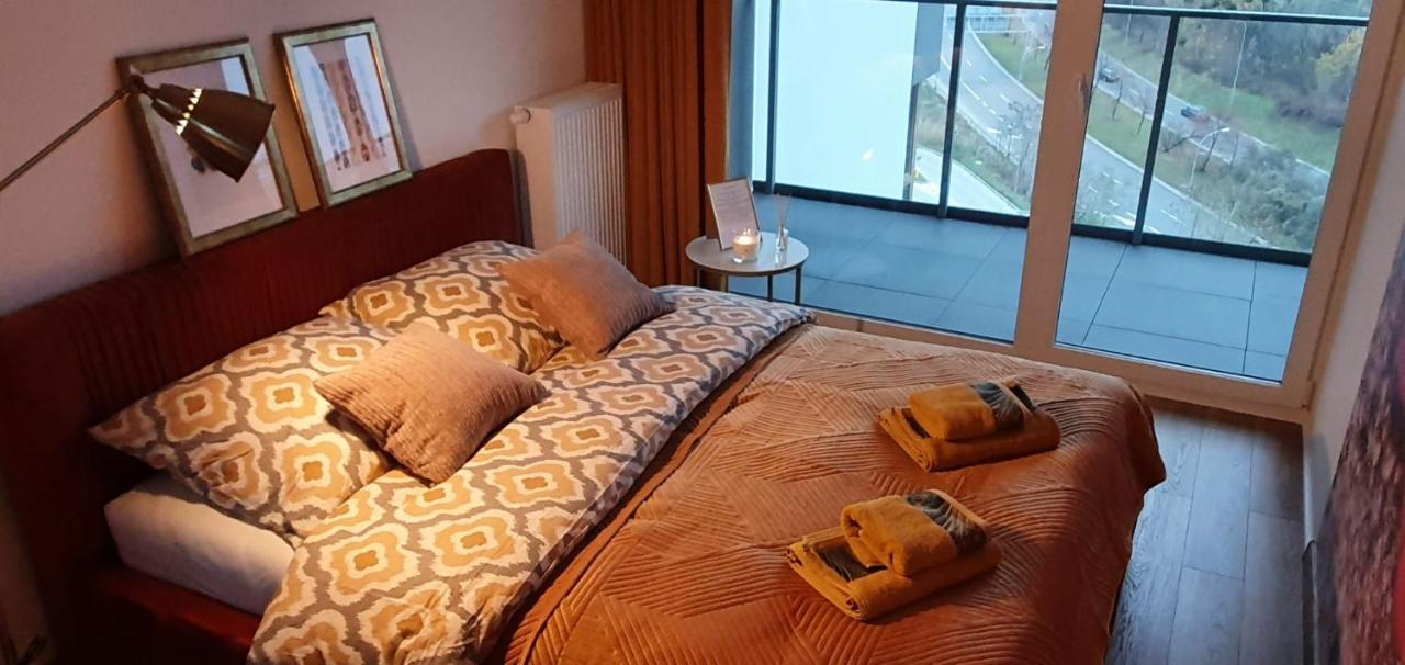 Apartament Bursztynowy Modern Tower Gdynia Luaran gambar