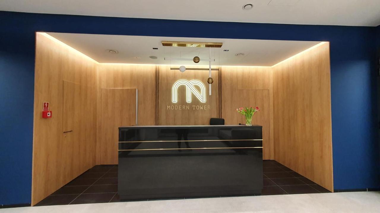 Apartament Bursztynowy Modern Tower Gdynia Luaran gambar