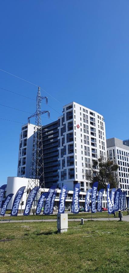 Apartament Bursztynowy Modern Tower Gdynia Luaran gambar